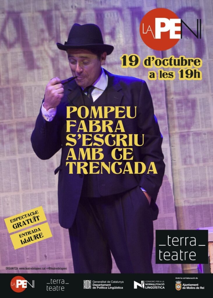 Pompeu fabra sescriu amb ce trencada min